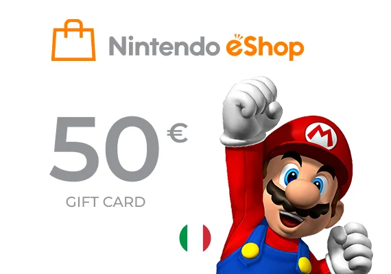 Nintendo eShop Card 50 EUR Key - ITALY